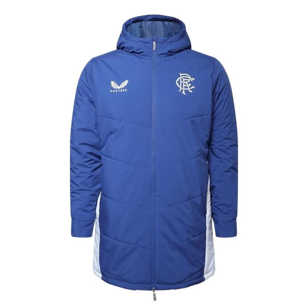 Castore Womens/Ladies Rangers FC  Anorak / Blue/Gray